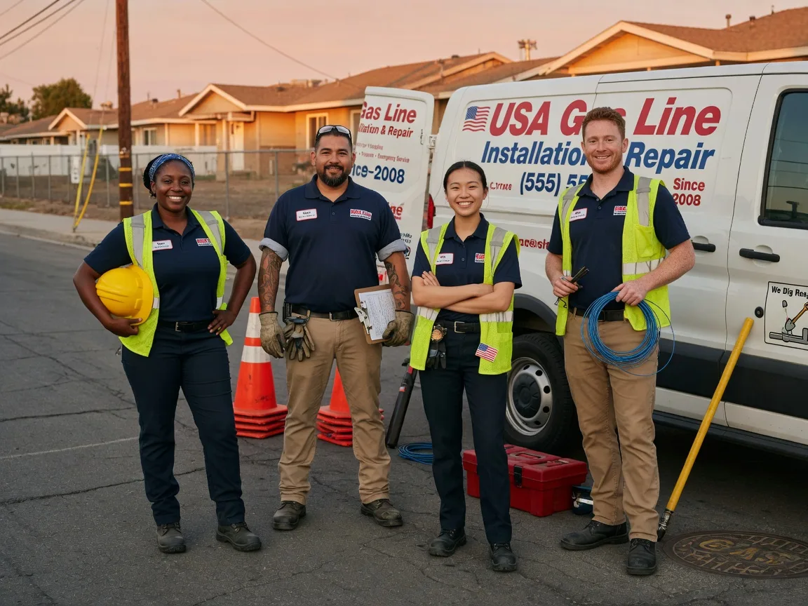 Gas Line Installation company in Kendleton, TX
